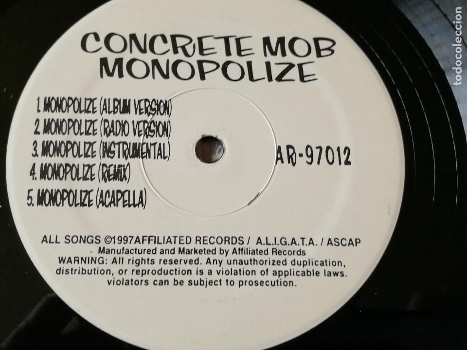 Discos de vinilo: Concrete Mob - Monopolize / Brief Description - 1997 - Foto 3