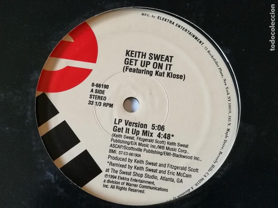 Discos de vinilo: Keith Sweat Featuring Kut Klose - Get Up On It - 1994 - Foto 1