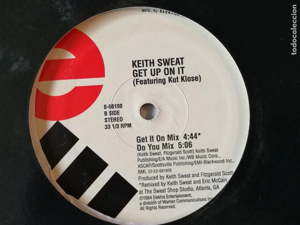 Discos de vinilo: Keith Sweat Featuring Kut Klose - Get Up On It - 1994 - Foto 2