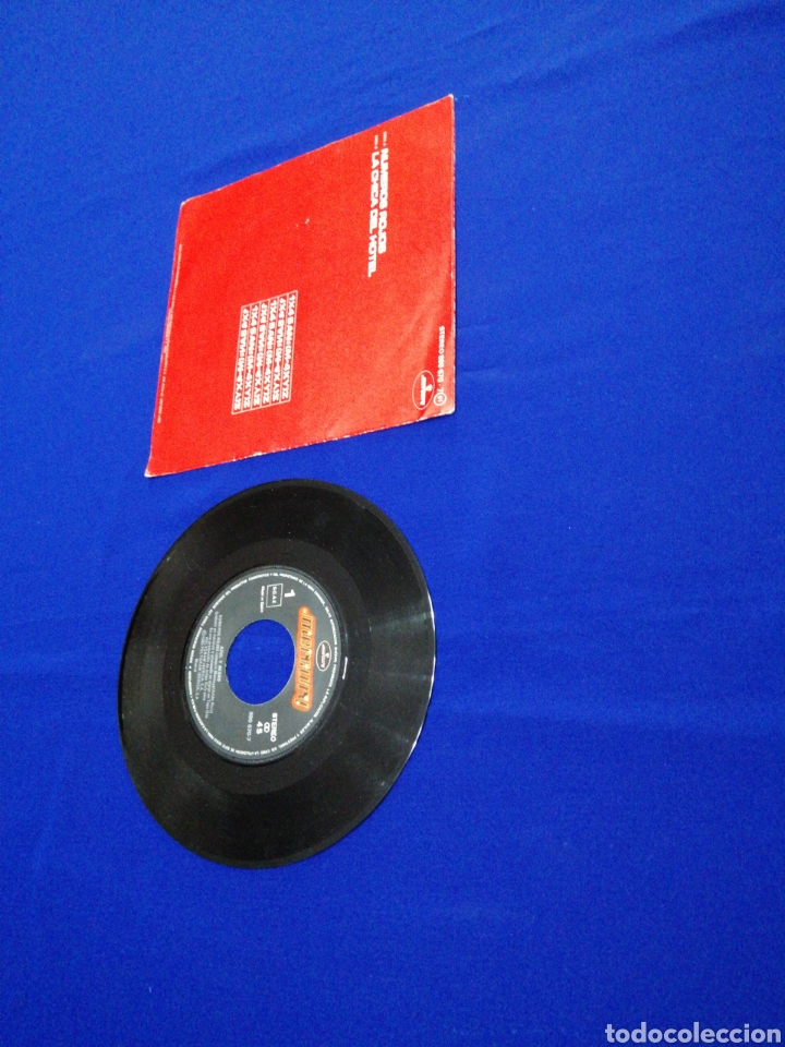 Discos de vinilo: AZUL Y NEGRO NUMEROS ROJOS - Foto 3