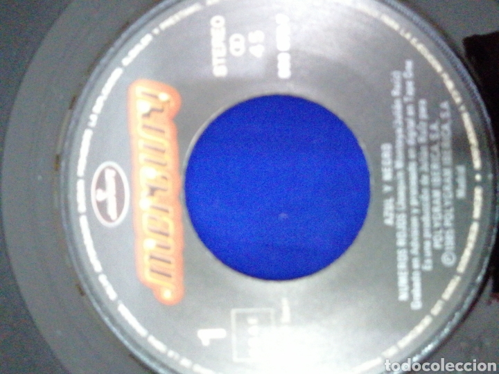Discos de vinilo: AZUL Y NEGRO NUMEROS ROJOS - Foto 4