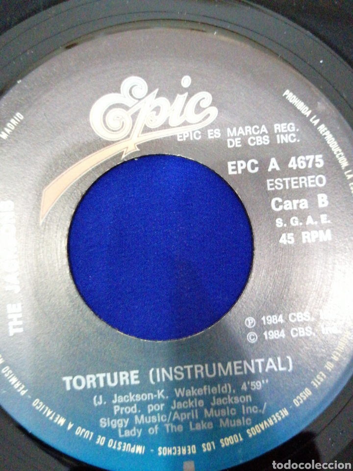 Discos de vinilo: JACKSONS TORTURE - Foto 5