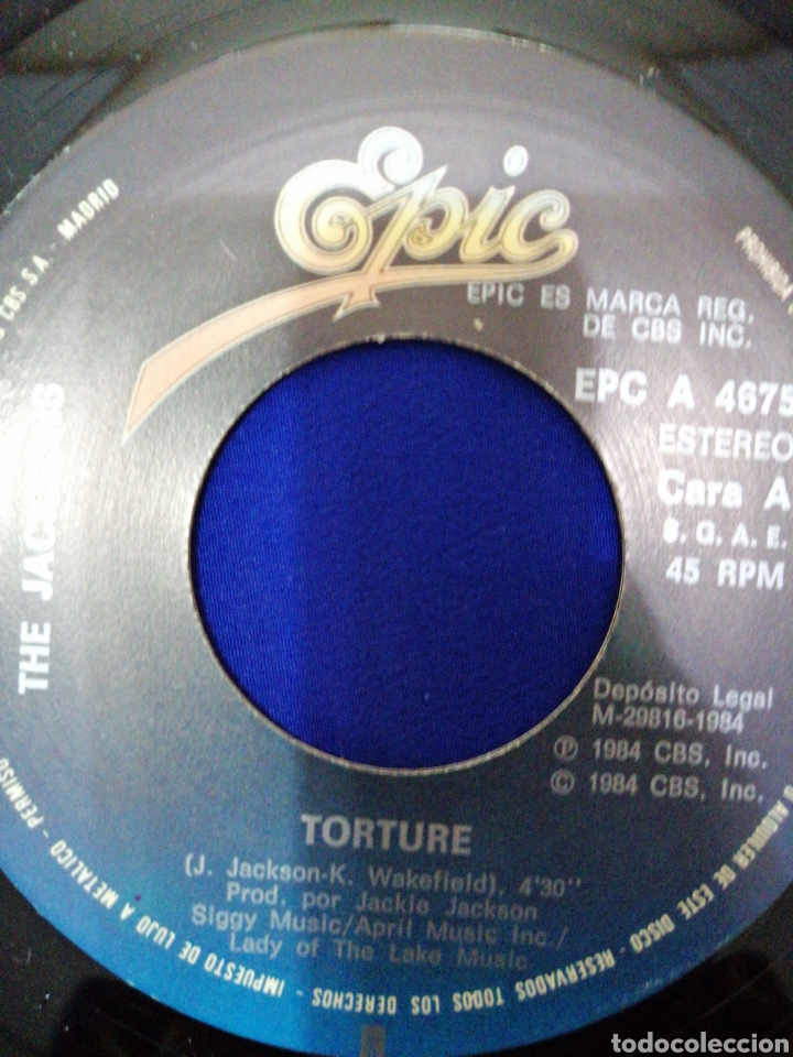 Discos de vinilo: JACKSONS TORTURE - Foto 6