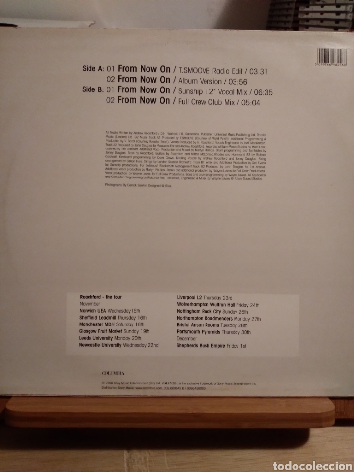 Discos de vinilo: ROACHFORD - FROM NOW ON - EU.00 - Foto 2