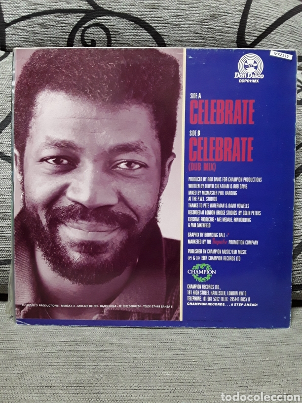 Discos de vinilo: Oliver Cheatham &lrm;&ndash; Celebrate - Foto 2