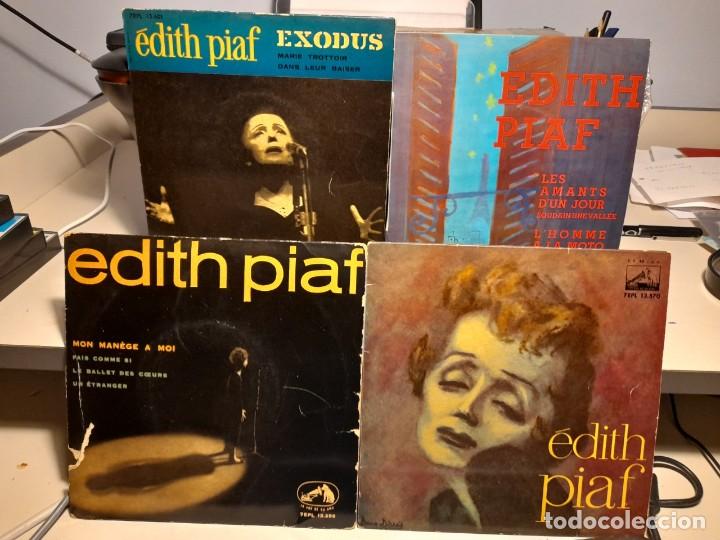 Discos de vinilo: LOTE 4 EP&acute;S DE EDITH PIAF ( 14 CANCIONES) - Foto 1