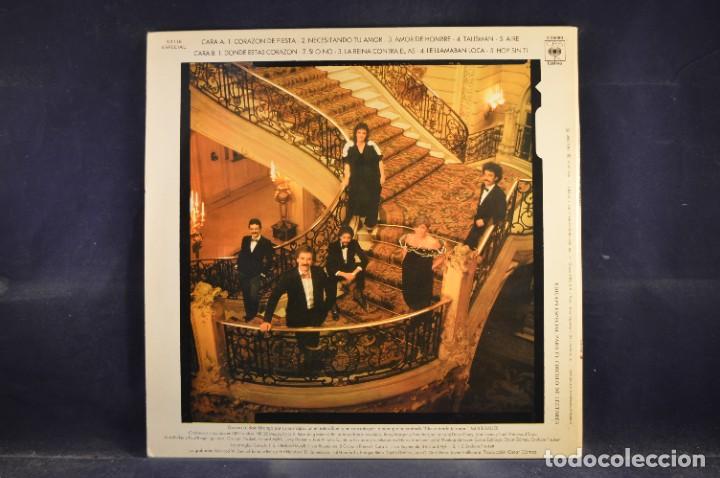 Discos de vinilo: MOCEDADES - AMOR DE HOMBRE - LP - Foto 2