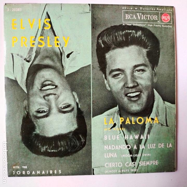 elvis presley- la paloma- spain ep 1962- vinilo - Comprar Discos Singles  Vinilos de música Rock  Roll en todocoleccion - 325480893