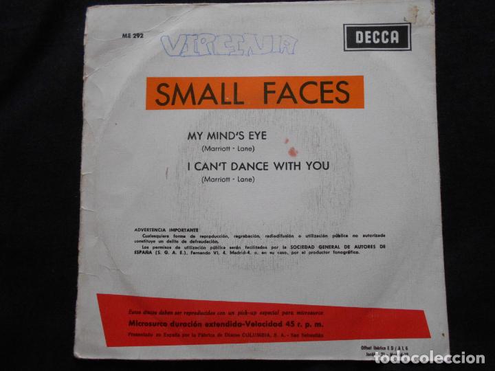 Discos de vinilo: SMALL FACES // MY MINDS EYE + 1 - Foto 2