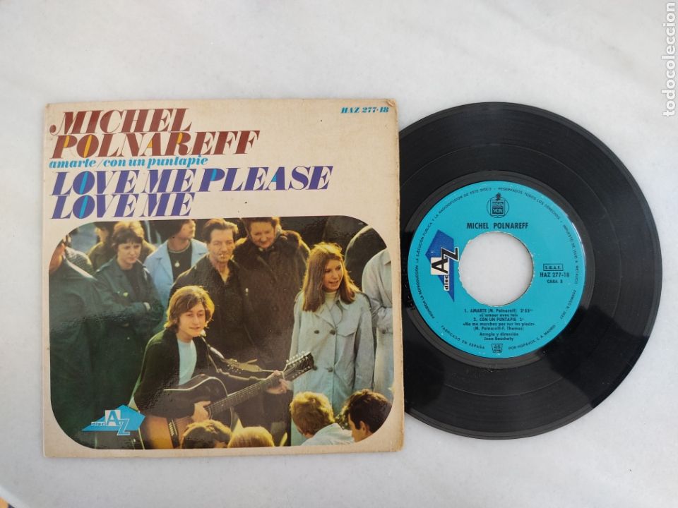 Discos de vinilo: Michel Polnareff love me please - Foto 1