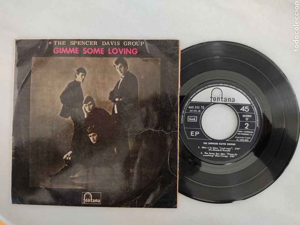 Discos de vinilo: the Spencer Davis Group gimme some lovin - Foto 1