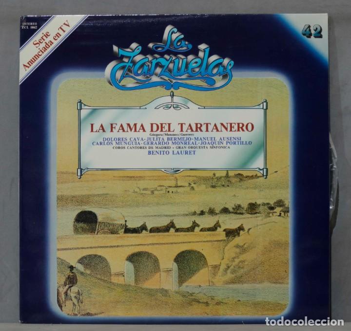 Vinyl records: LP. LA FAMA DEL TARTANERO. LA ZARZUELA. 42