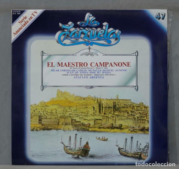 Discos de vinilo: LP. EL MAESTRO CAMPANONE. LA ZARZUELA. 47 - Foto 1