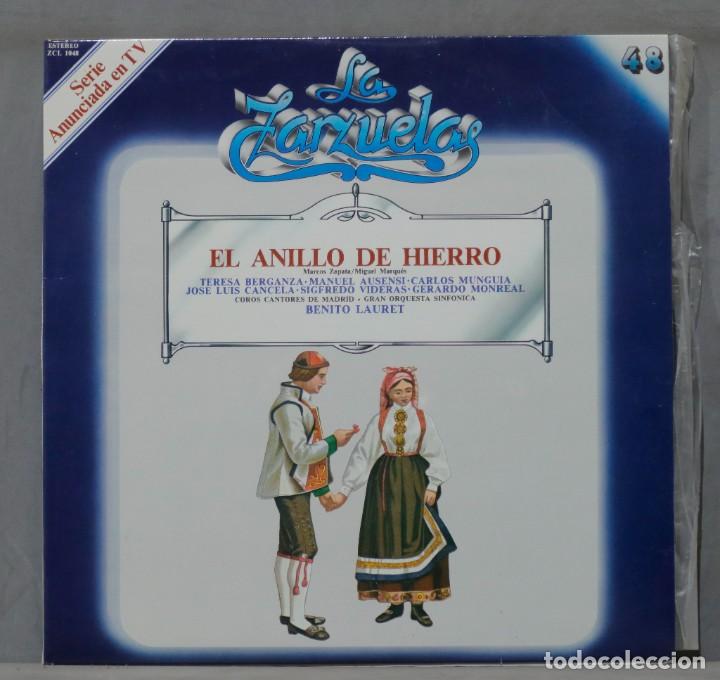 Vinyl-Schallplatten: LP. EL ANILLO DE HIERRO. LA ZARZUELA. 48