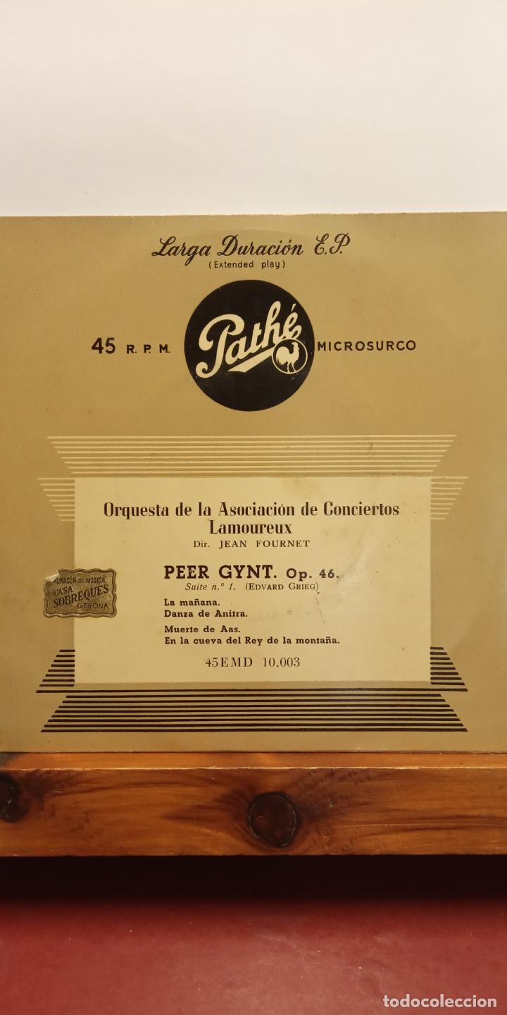 Discos de vinilo: SINGLE. PEER GYNT OP 46. PATHE - Foto 1