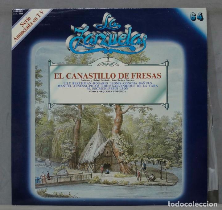 Discos de vinilo: LP. EL CANASTILLO DE FRESAS. LA ZARZUELA. 64 - Foto 1