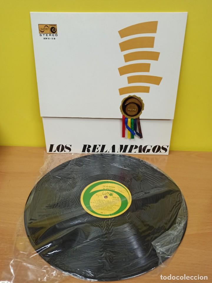 Discos de vinilo: DISCO DE VINILO - LOS RELAMPAGOS - 6 PISTAS - Foto 1