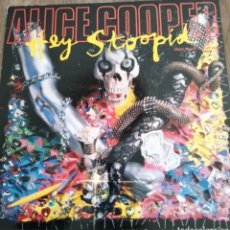 Discos de vinilo: ALICE COOPER. MAXI SINGLE. ” HEY STOOPID ”. EDICIÓN HOLANDESA. 1991. EPIC RECORDS. Lote 325622343