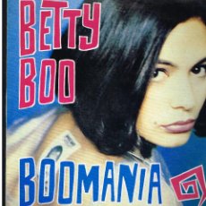 Discos de vinilo: BETTY BOO - BOOMANIA - LP 1990 - SOLO PORTADA, SIN VINILO