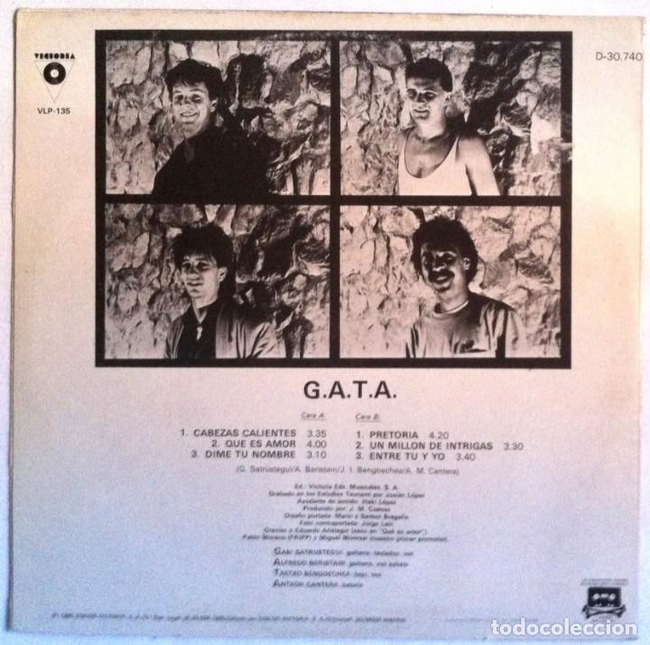 Discos de vinilo: Gata - Cabezas Calientes Mini Lp - Foto 2
