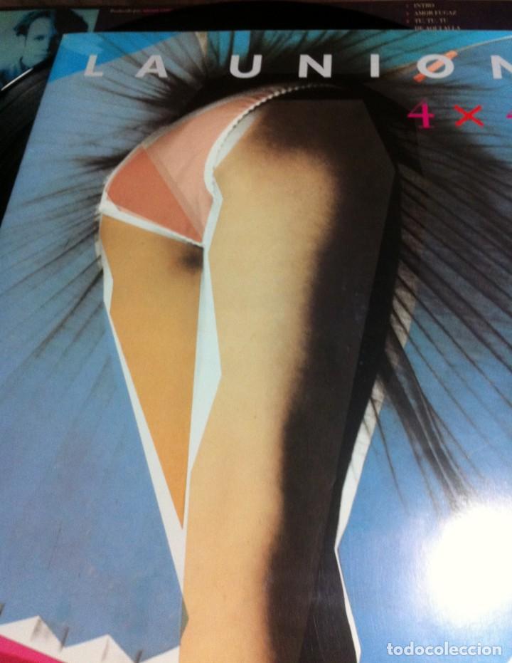 Discos de vinilo: La Uni&oacute;n - 4 x 4 Lp Promo - Foto 1