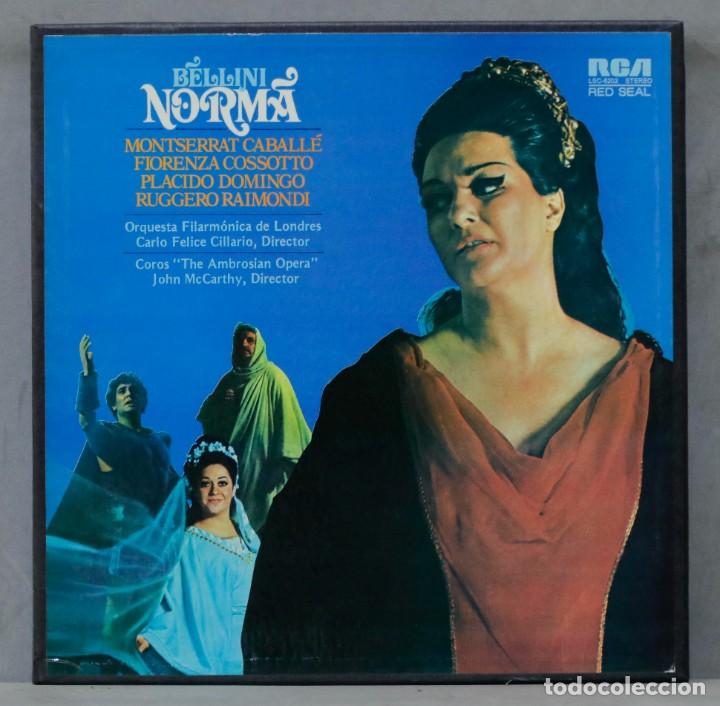 Discos de vinilo: CAJA LP. John McCarthy. Norma. BELLINI - Foto 1