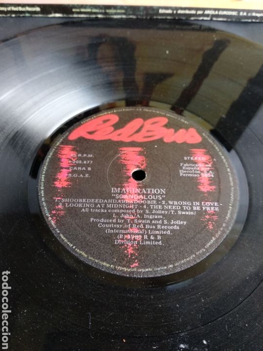 Discos de vinilo: *IMAGINATION, SCANDALOUS, SPAIN, RED BUS, 1983. LA.1 - Foto 3