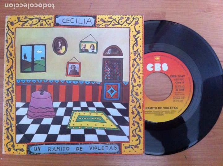 Discos de vinilo: CECILIA `Un ramito de violetas&acute; 1974 - Foto 1