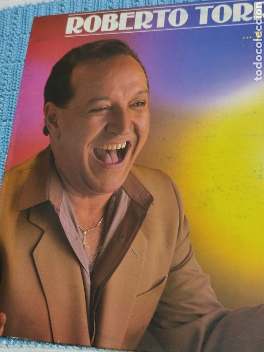 Discos de vinilo: Disco de vinilo LP Roberto Torres Y sigo criollo - Foto 2
