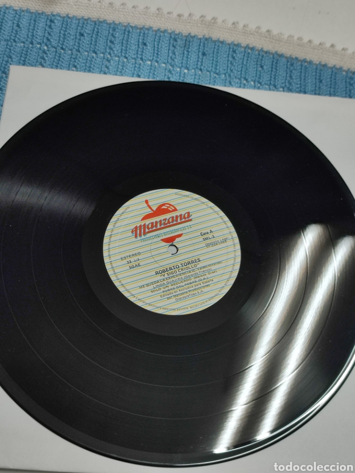Discos de vinilo: Disco de vinilo LP Roberto Torres Y sigo criollo - Foto 5