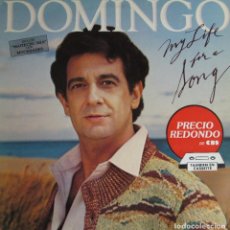 Discos de vinilo: PLÁCIDO DOMINGO - MY LIFE FOR A SONG. Lote 325688203