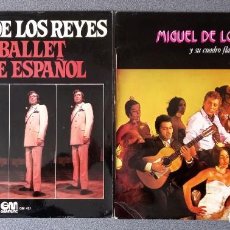 Discos de vinilo: LOTE VINILOS LP'S MIGUEL DE LOS REYES Y SU BALLET DE ARTE ESPAÑOL. Lote 325691423