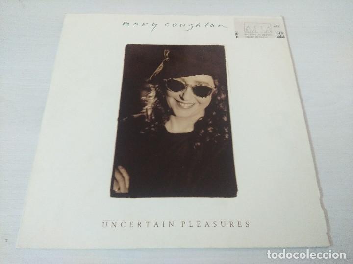 Discos de vinilo: MARY COUGHLAN/UNCERTAIN PLEASURES/VINILO. - Foto 1
