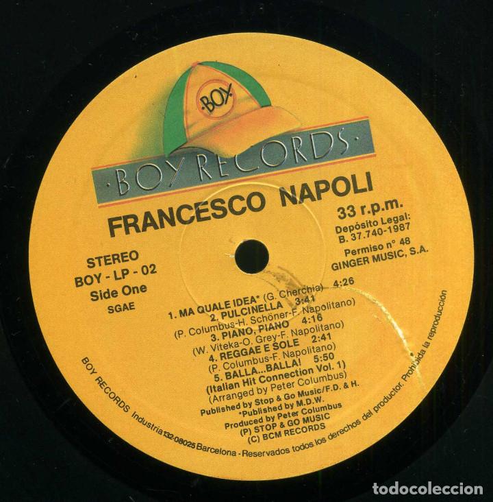 Discos de vinilo: FRANCESCO NAPOLI - BALLA THE FIRST DANCE - Foto 1