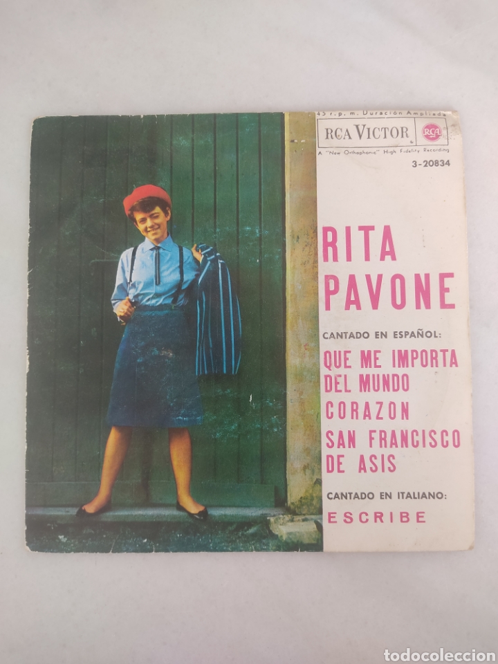 Discos de vinilo: Rita Pavone EP que me importa +3 - Foto 1