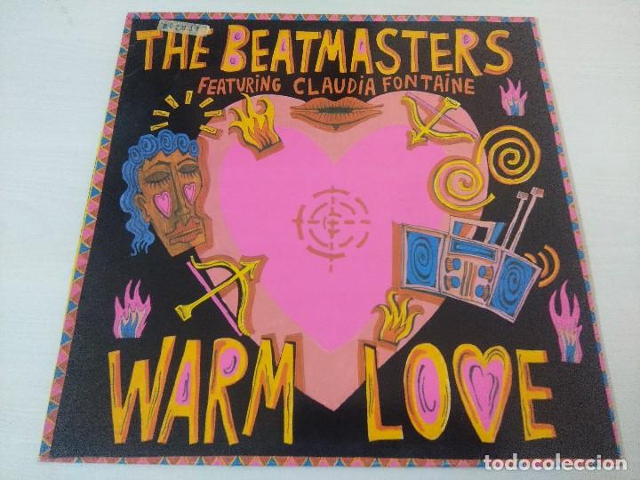 Discos de vinilo: THE BEATMASTERS/WARM LOVE/VINILO MAXI. - Foto 1