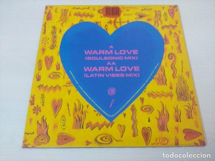 Discos de vinilo: THE BEATMASTERS/WARM LOVE/VINILO MAXI. - Foto 3