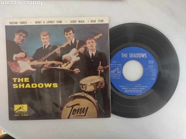 Discos de vinilo: The Shadow guitar tango+3 - Foto 1