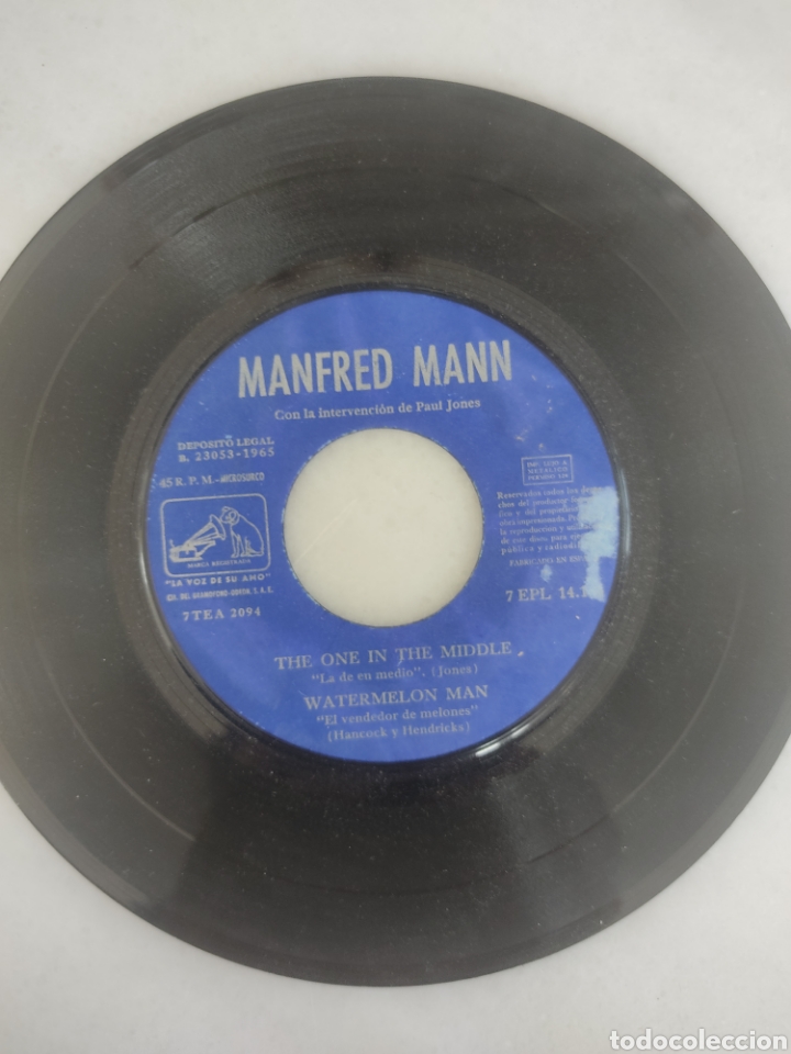 Discos de vinilo: the one in the middle Manfred Mann - Foto 4