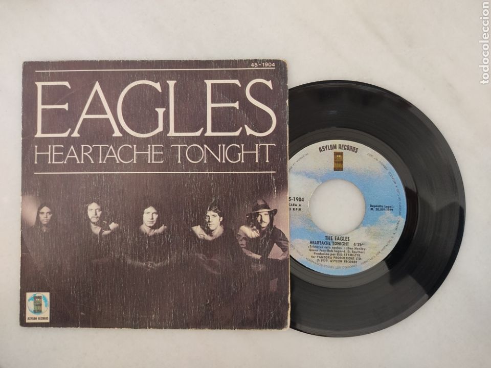 Discos de vinilo: Eagles heartache tonight - Foto 1