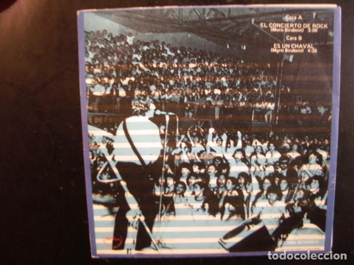 Discos de vinilo: MORIS- EL CONCIERTO DE ROCK. SINGLE PROMO MINT - Foto 2