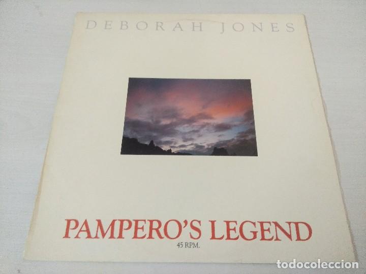 Discos de vinilo: DEBORAH JONES/PAMPEROS LEGEND/VINILO MAXI. - Foto 1