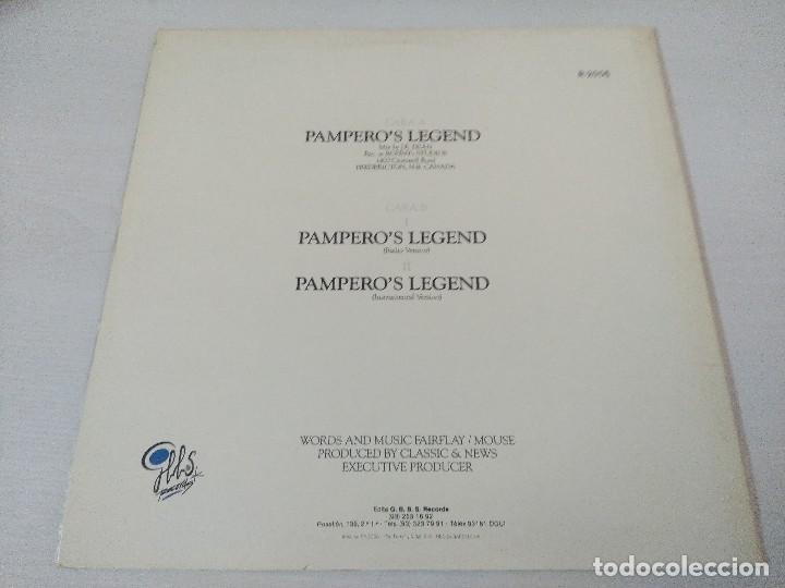 Discos de vinilo: DEBORAH JONES/PAMPEROS LEGEND/VINILO MAXI. - Foto 3