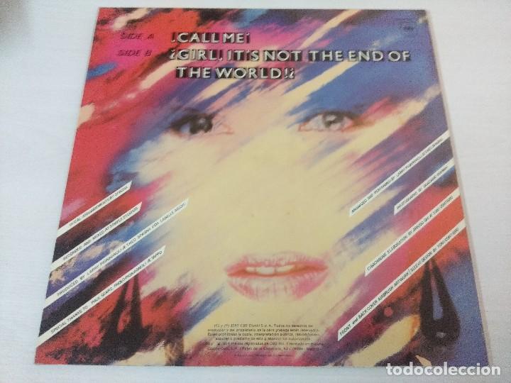 Discos de vinilo: SPAGNA/CALL ME/VINILO MAXI. - Foto 3