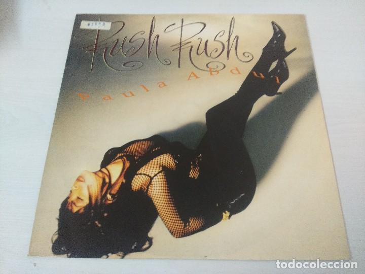 Discos de vinilo: PAULA ABDUL/RUSH RUSH/VINILO MAXI. - Foto 1
