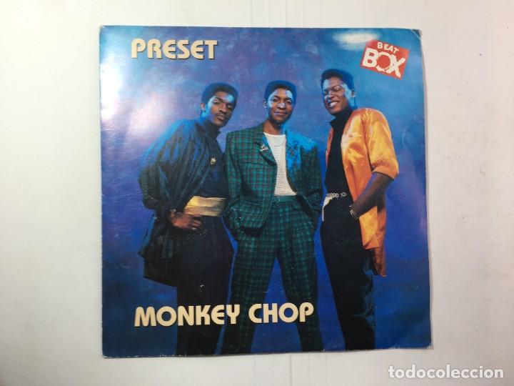 Discos de vinilo: PRESET - MONKEY CHOP / IDEM INSTRUMENTAL - Foto 1