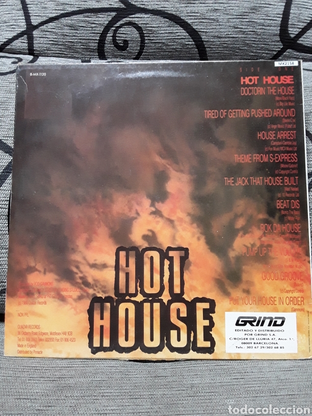 Discos de vinilo: D.J. Jack &lrm;&ndash; Hot House - Foto 2