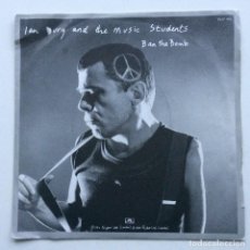 Discos de vinilo: IAN DURY AND THE MUSIC STUDENTS ‎– VERY PERSONAL / BAN THE BOMB , UK 1984 POLYDOR