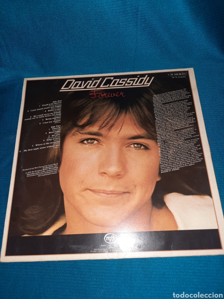 Discos de vinilo: LP DAVID CASSIDY, FOREVER - Foto 2