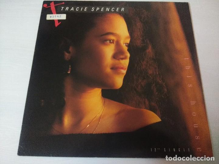 Discos de vinilo: TRACIE SPENCER/THIS HOUSE/VINILO MAXI. - Foto 1